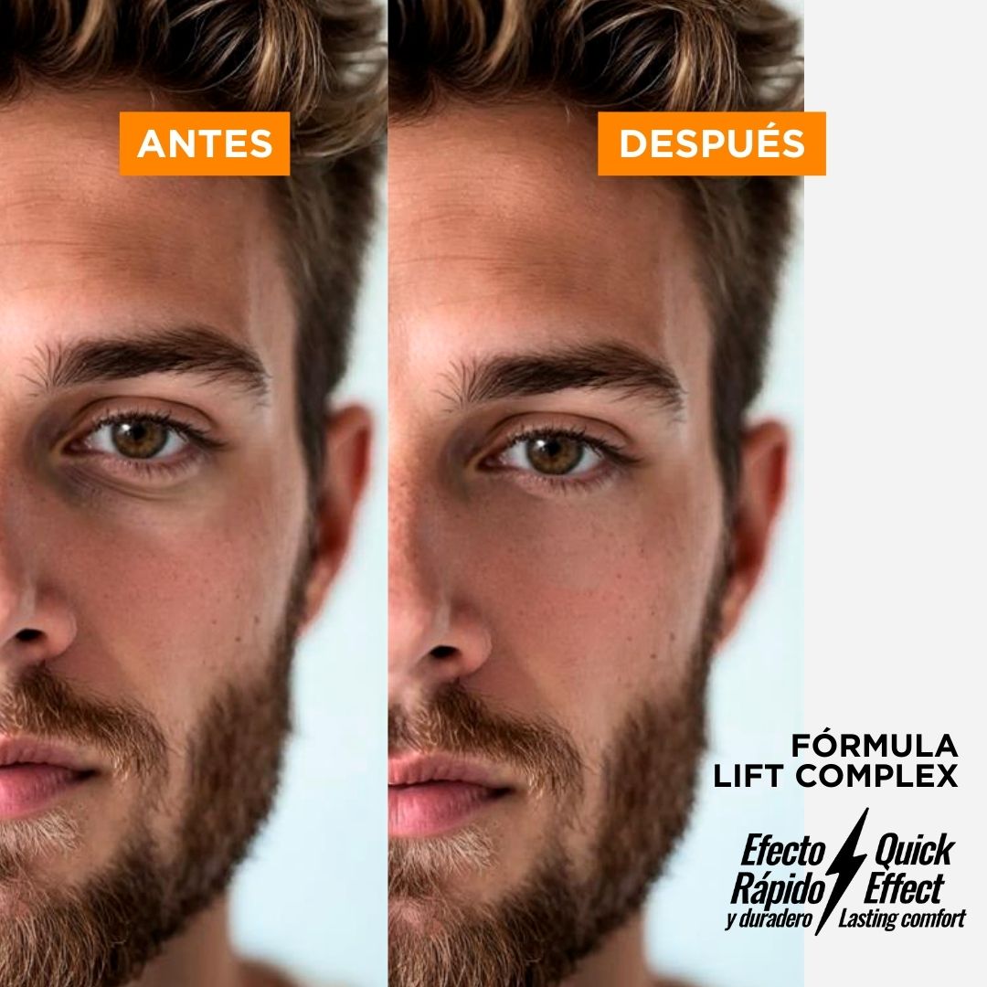 Contorno de Ojos para Hombres Hangover Power | Anti-Ojeras Beardburys Essentials