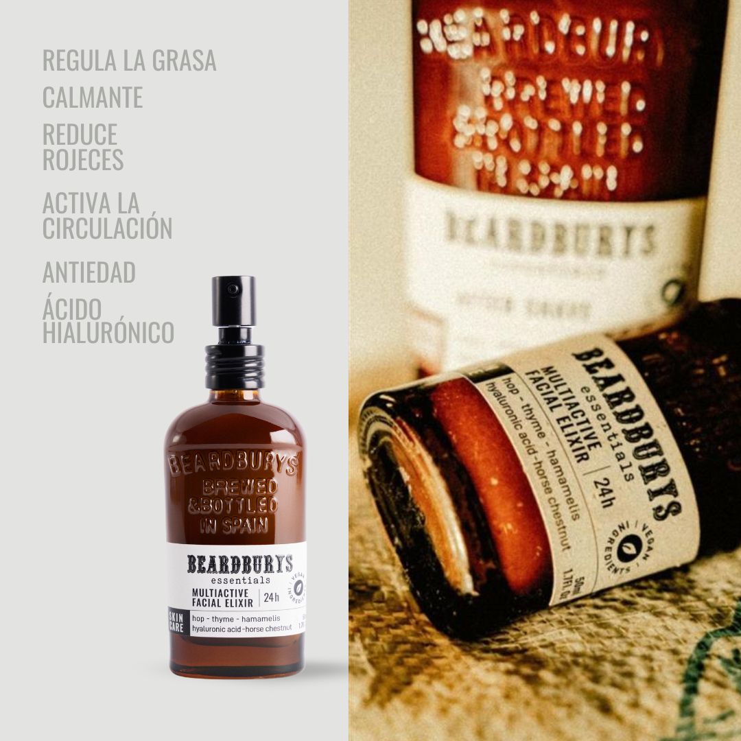 Regalo Neceser- Beardburys Essentials Beard&Facial Care Kit