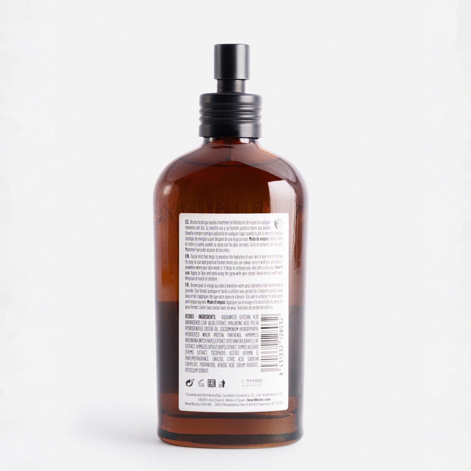 Bruma Facial Hydra Refresh Facial Mist Beardburys Essentials