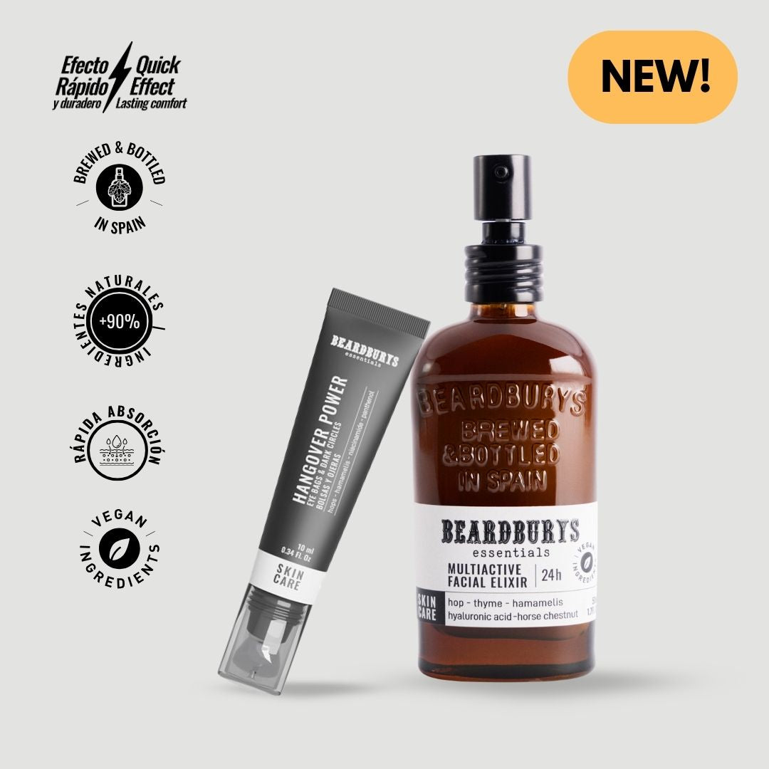 Doble Espresso- Crema Hidratante Multiactive + Contorno de Ojos Hangover Power