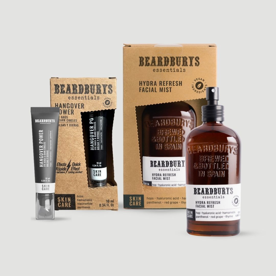 Boost Energético Facial para Hombre- Hangover Power + Mist Facial