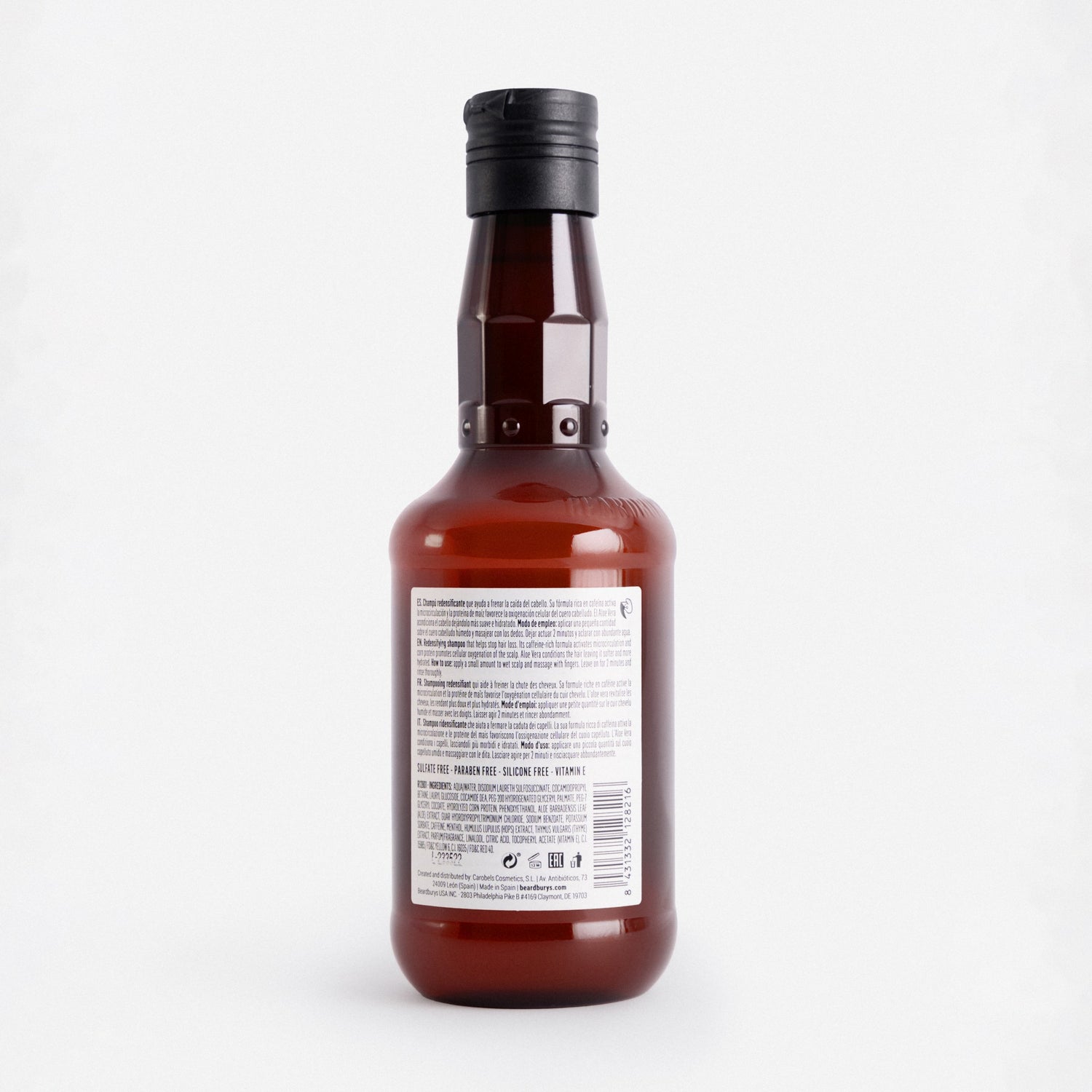 Champú Anticaída para Hombre Energize Beardburys Essentials