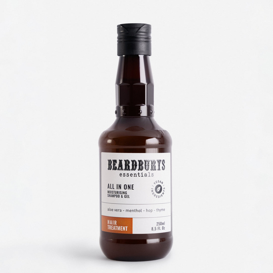 Champú, Acondicionador y Gel All in One Beardburys Essentials