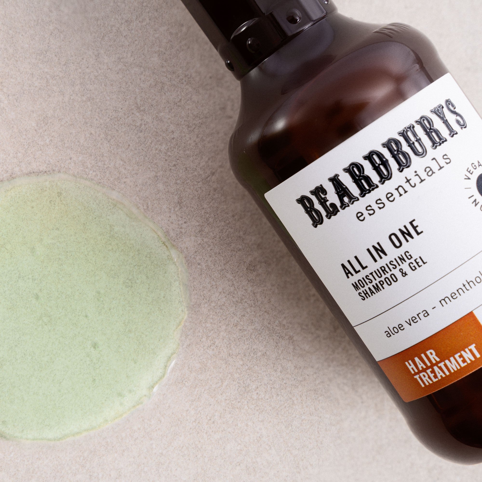 Champú, Acondicionador y Gel All in One Beardburys Essentials
