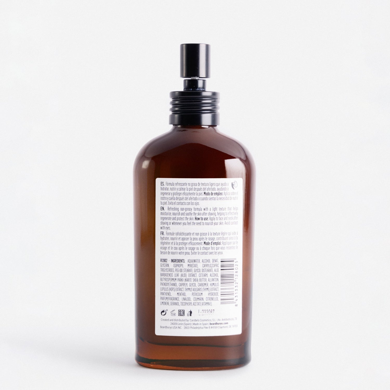 After Shave Hidratante para Pieles Sensibles Beardburys Essentials
