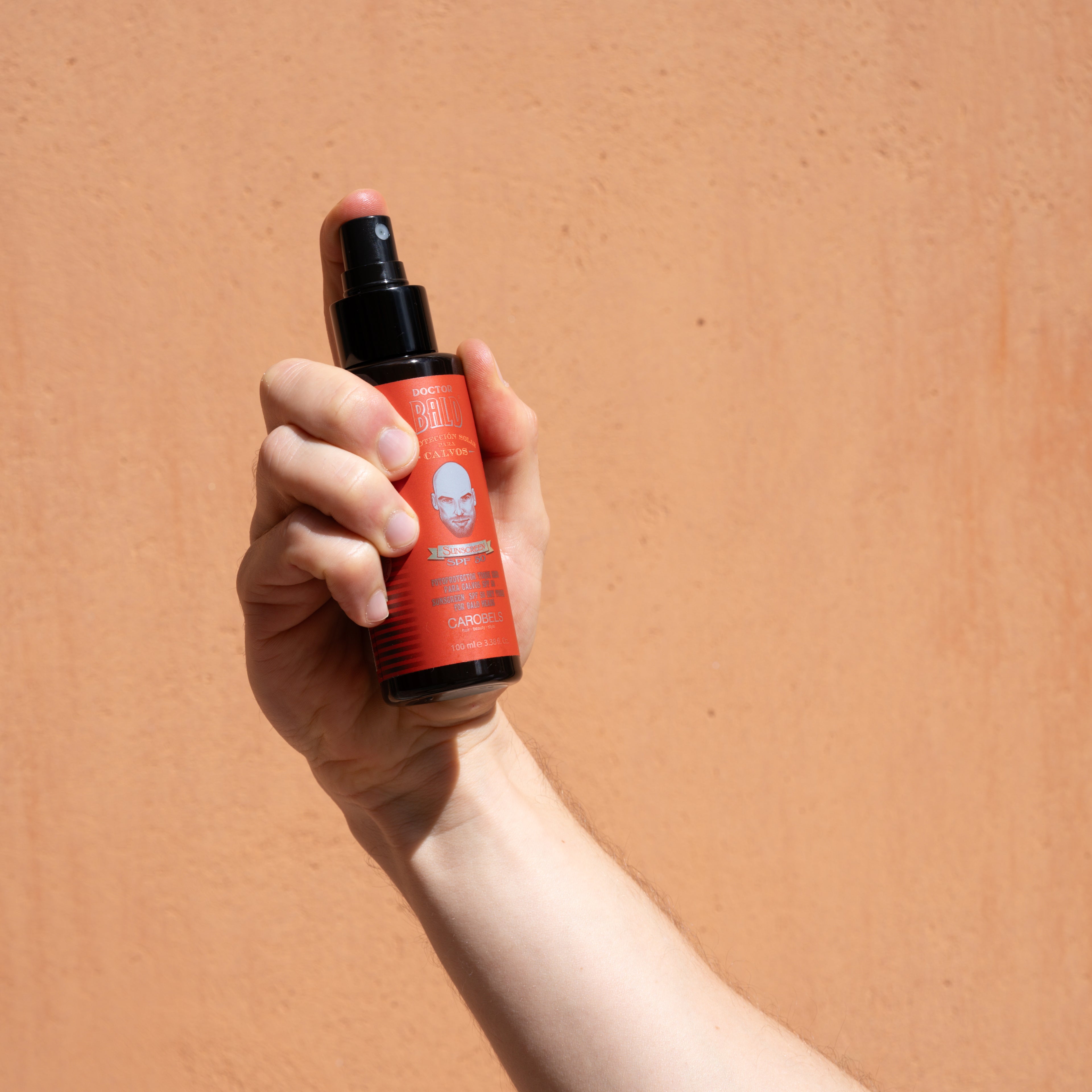 Protector Solar para Calvos SPF 50 Invisible Dr. Bald