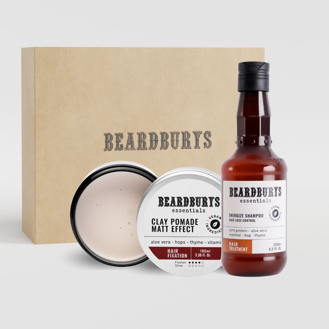 Champú Energize y Cera Mate