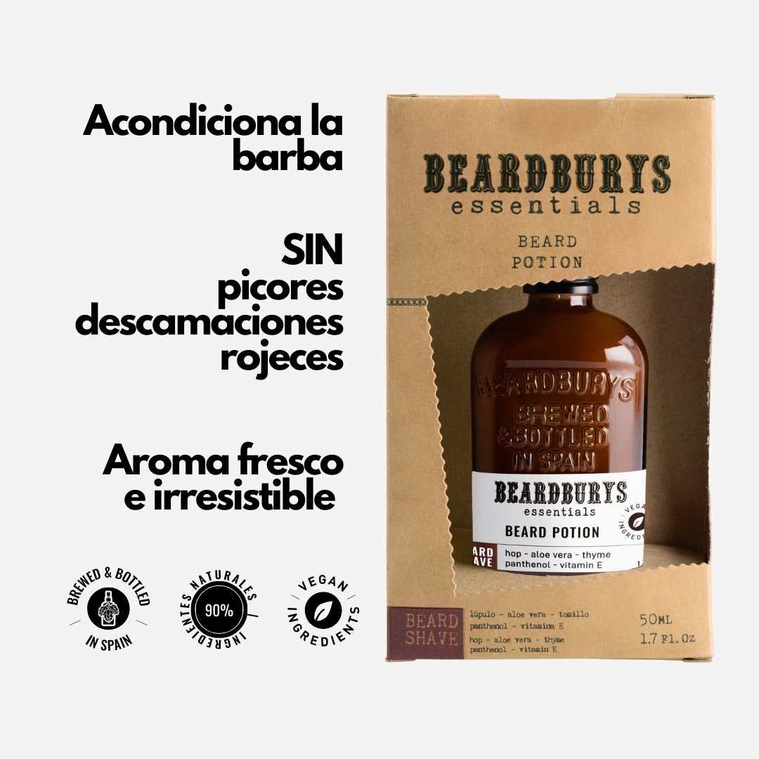 Crema acondicionadora, hidratante y nutritiva para el cuidado diario de la barba