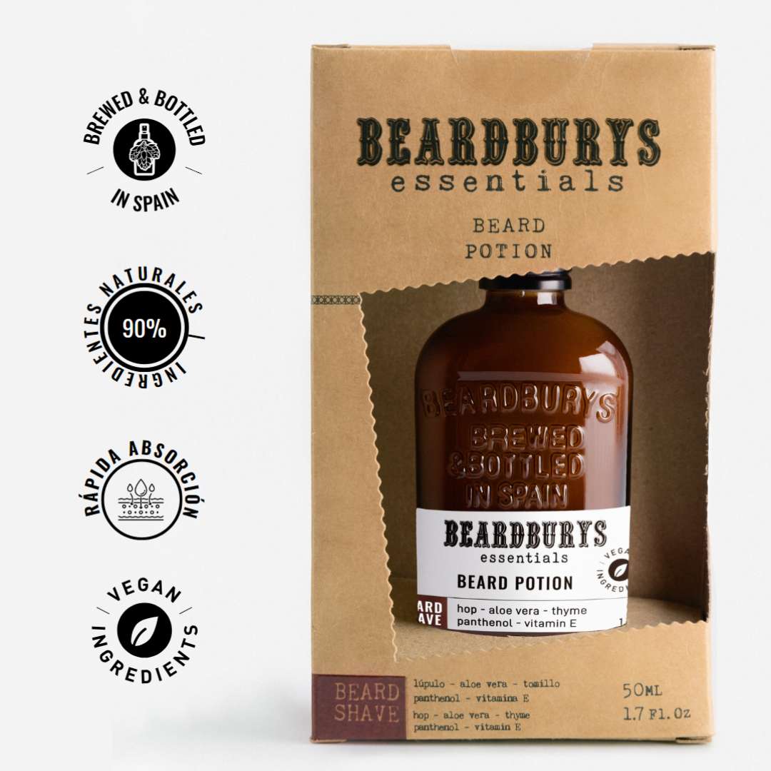 Crema de Barba para el Cuidado Facial masculino Beard Potion