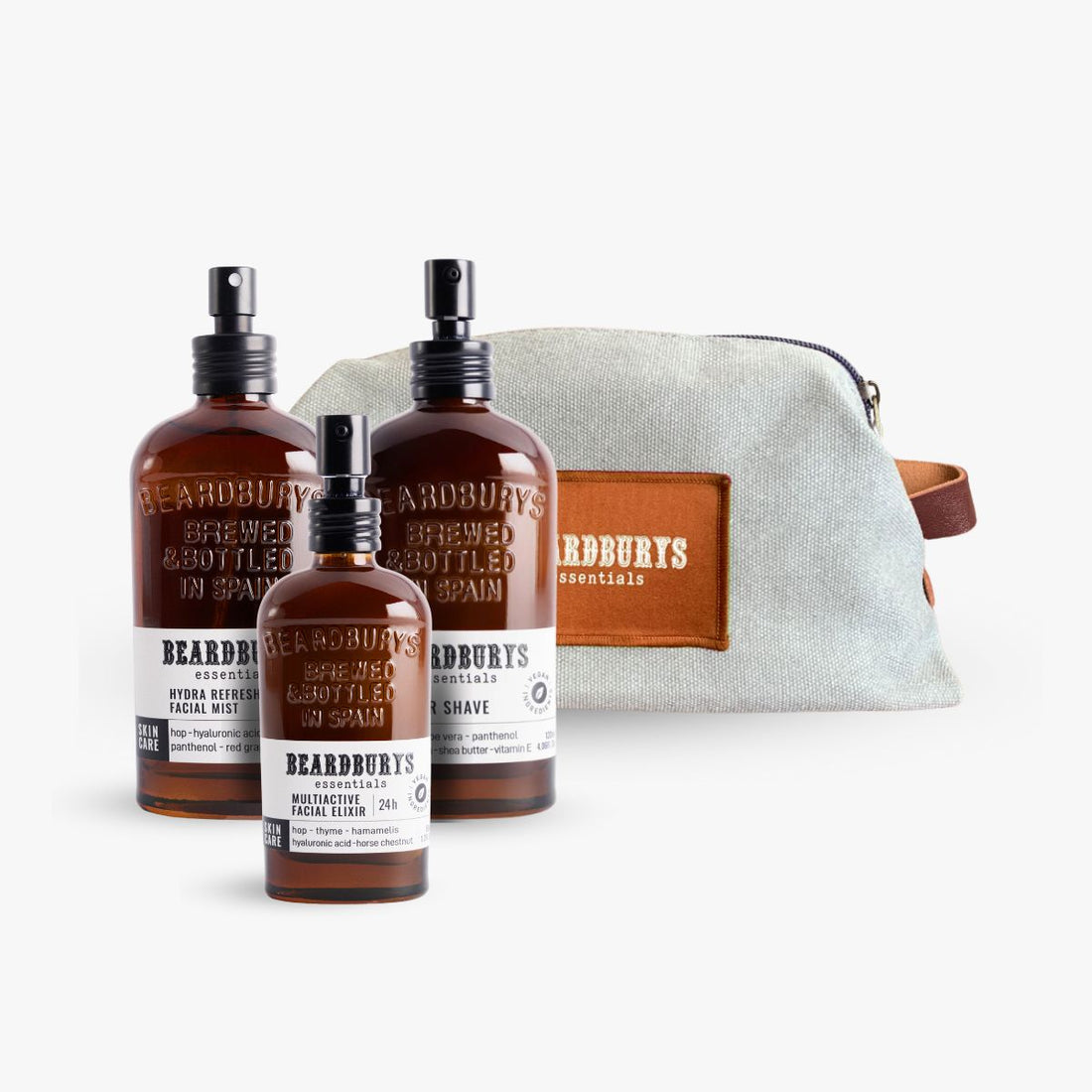 Kit Facial Moisturizing – Neceser de cuidado para hombre