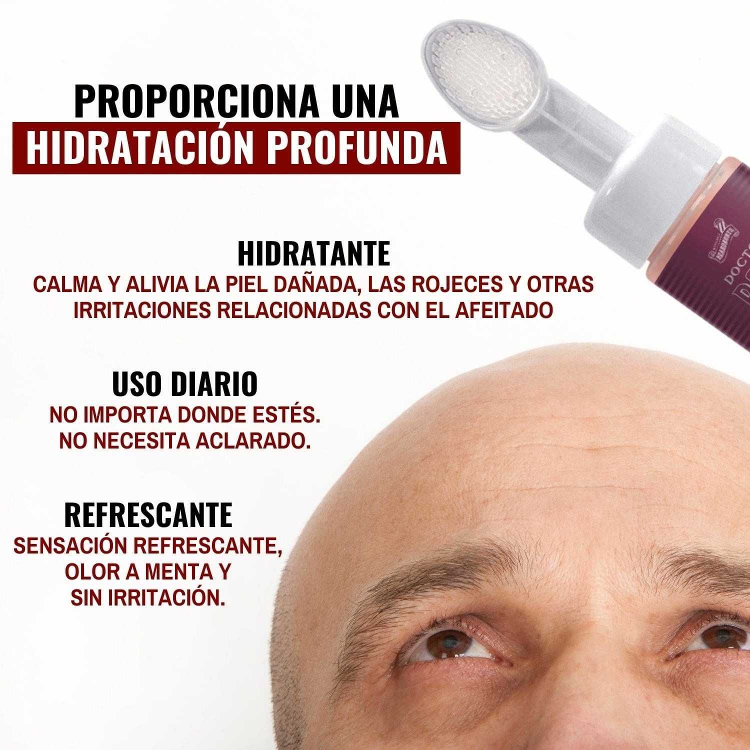 Loción & After Sun para Calvos Doctor Bald
