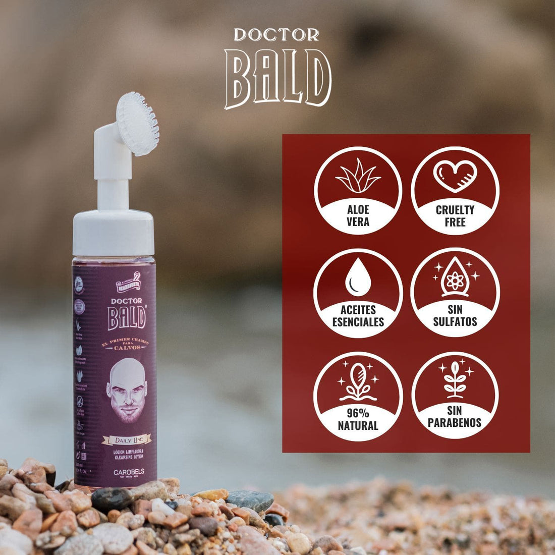 Loción & After Sun para Calvos Doctor Bald