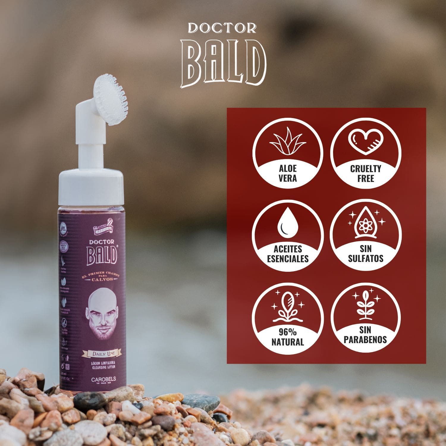 Loción & After Sun para Calvos Doctor Bald