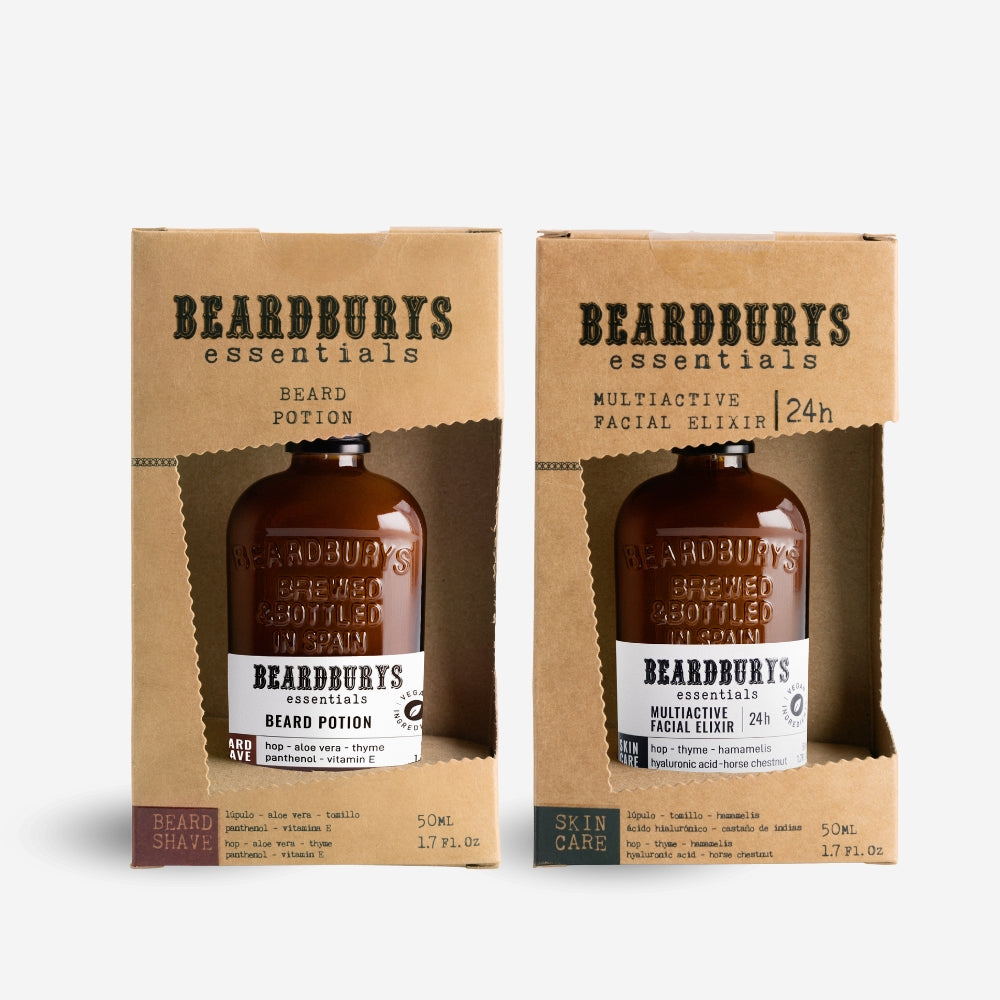 Kit Express Cuidado Facial y Barba  - 2 Pasos