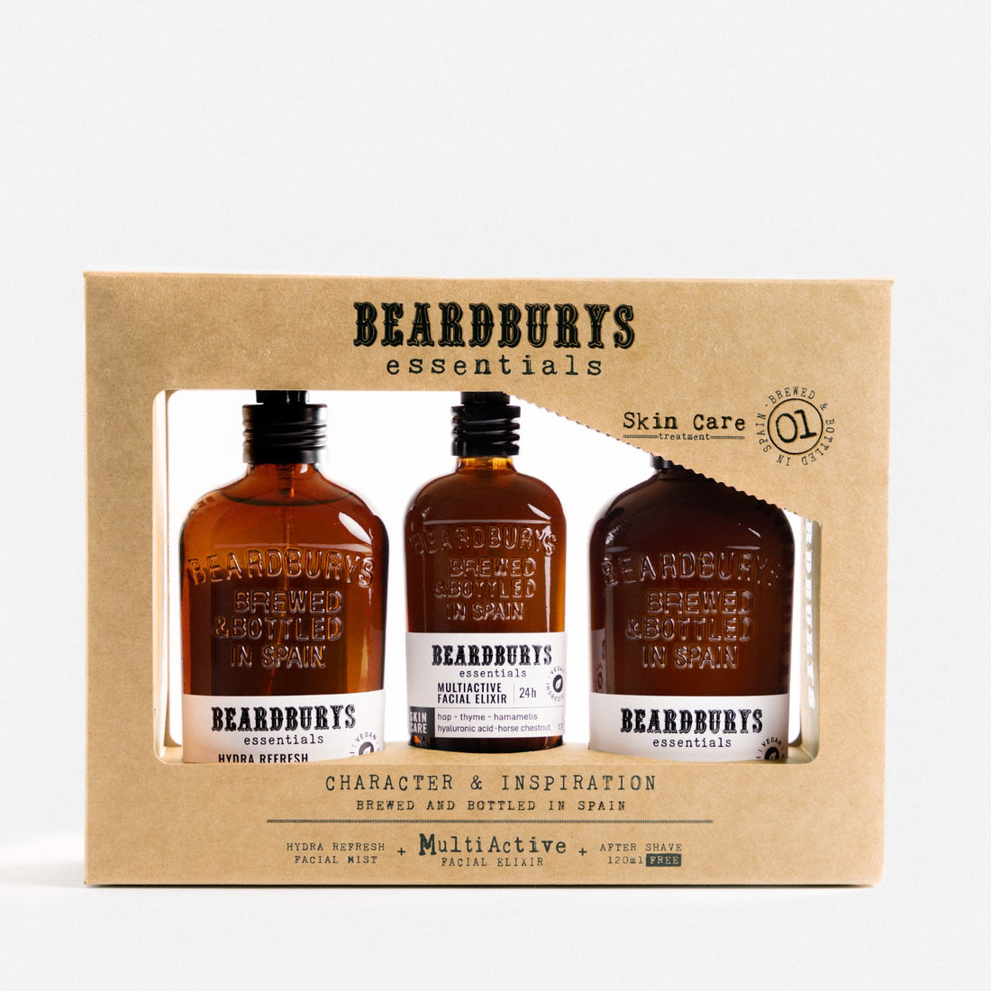 Kit Cuidado para Hombres Afeitados - 3 Pasos