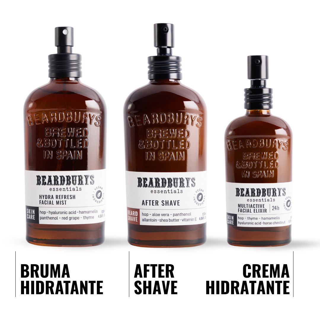 Kit Rutina Facial Hombre Afeitado | Beardburys Essentials