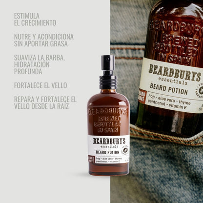 Regalo Neceser- Beardburys Essentials Beard&amp;Facial Care Kit