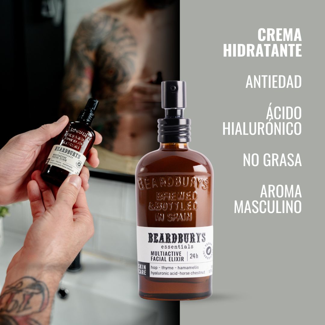 Neceser para Regalo Kit Cuidado Afeitado | Mousturising Kit