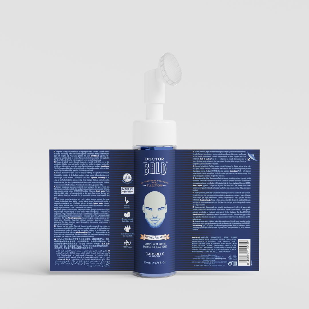 Pack 2x Champú para Calvos Dr. Bald