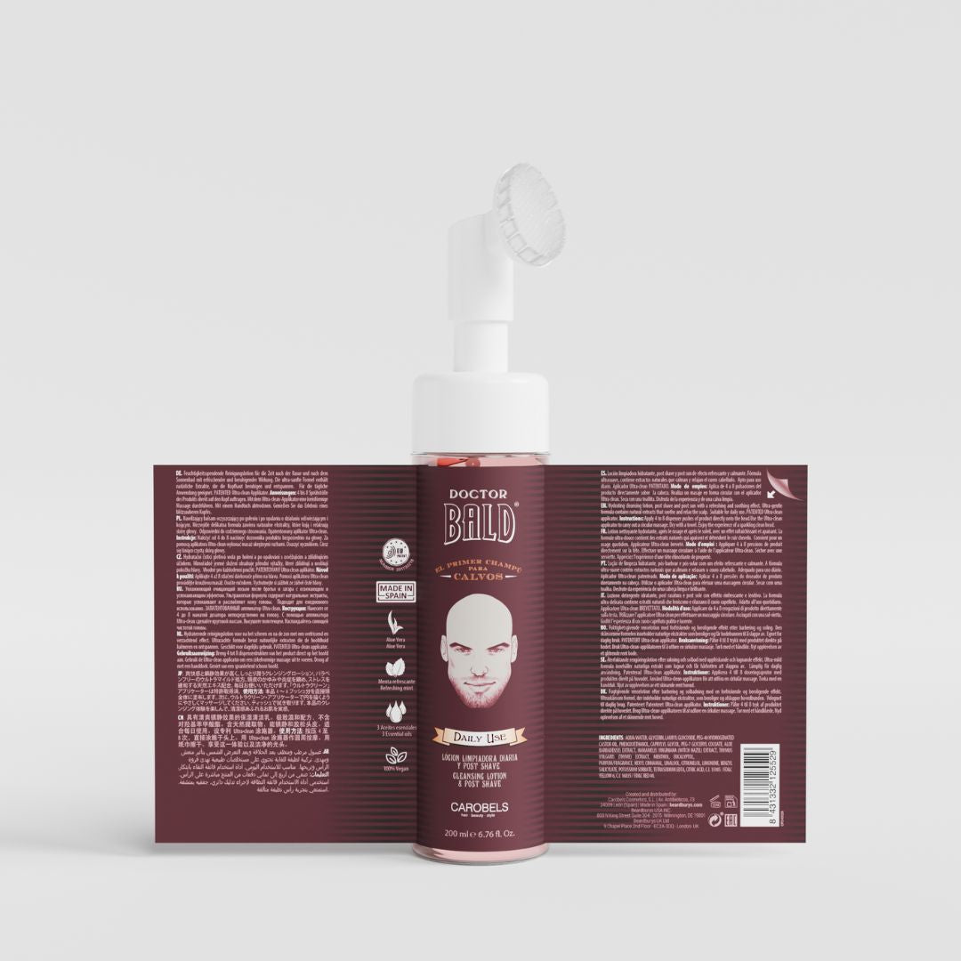Pack 2x Loción After Shave &amp; Sun para Calvos Dr. Bald