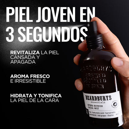 Boost Energético Facial para Hombre- Hangover Power + Mist Facial