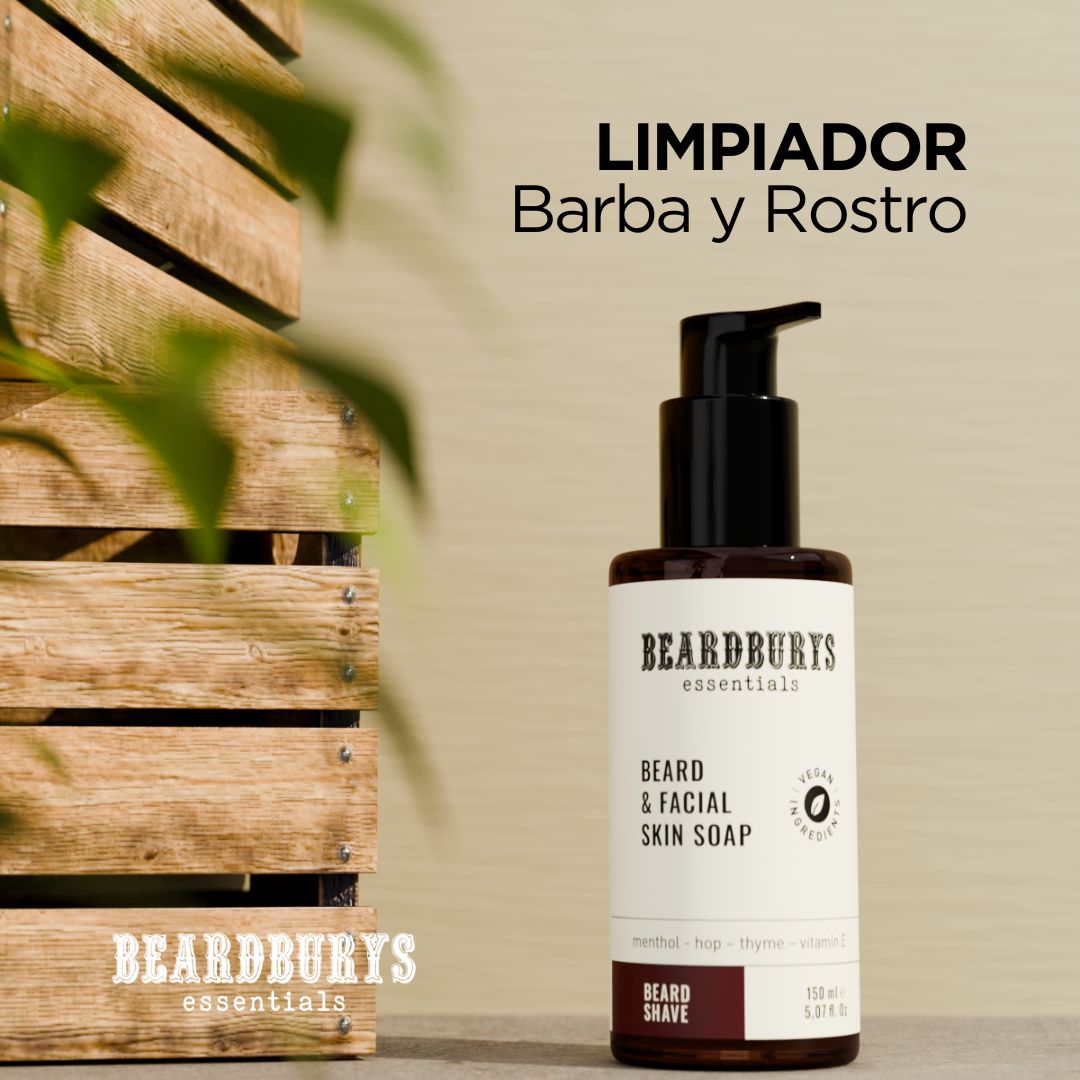 Limpiador de Barba y Rostro de Uso Diario