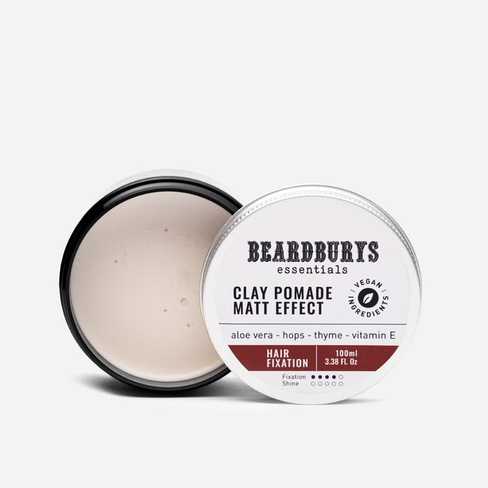 Cera Mate Clay Pomade Beardburys Essentials