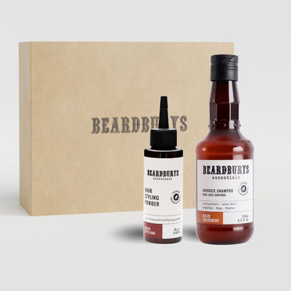 Champú Energize y Hair Styling Powder