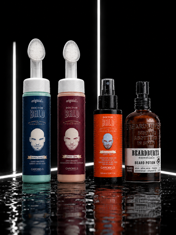 RUTINA PREMIUM CALVOS CON BARBA