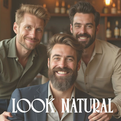 Champú color para hombre 3N Castaño Oscuro| Pelo, Barba y Bigote