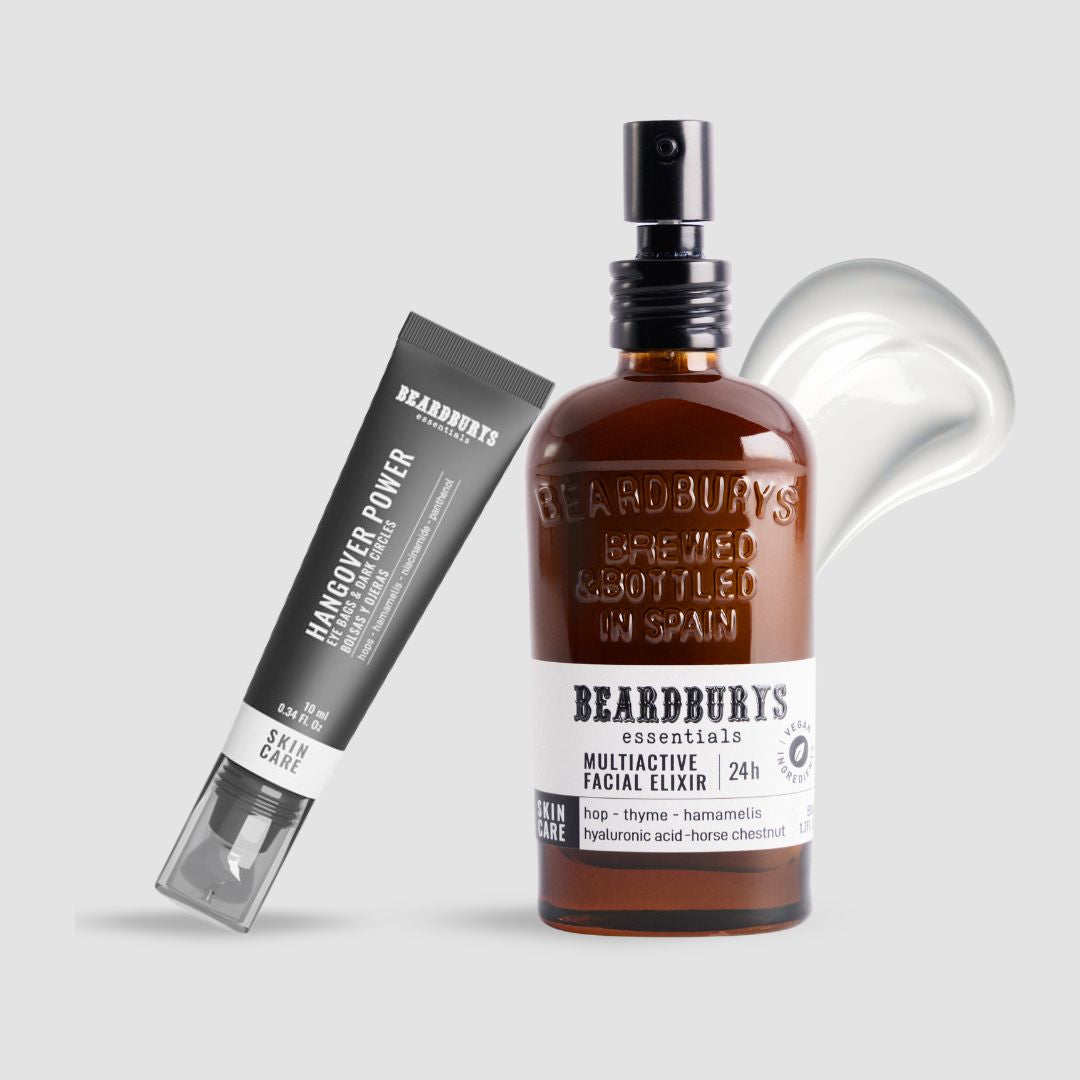 Doble Espresso- Crema Hidratante Multiactive + Contorno de Ojos Hangover Power