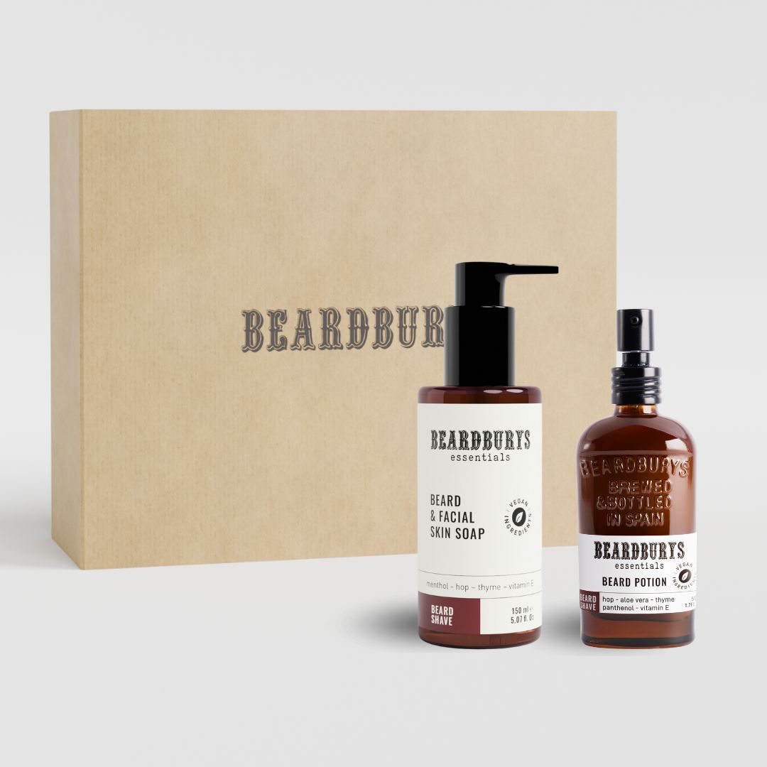 Nuestro limpiador de barba y rostro y la crema nutritiva Beard Potion trabajan en conjunto para mantener tu barba y piel en su mejor estado, sin complicaciones.