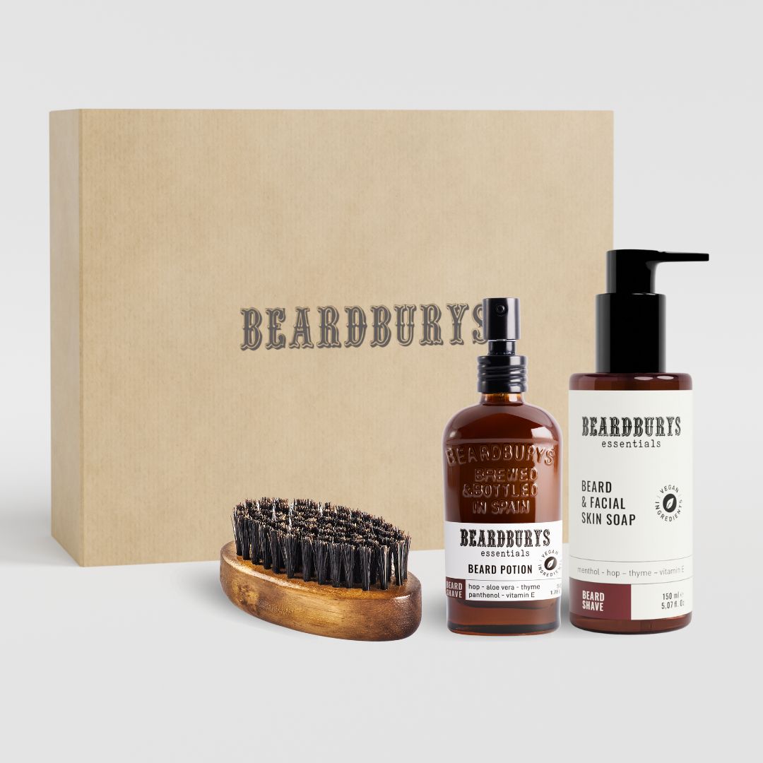 Kit Cuidado Completo de Barba Beardburys Essentials