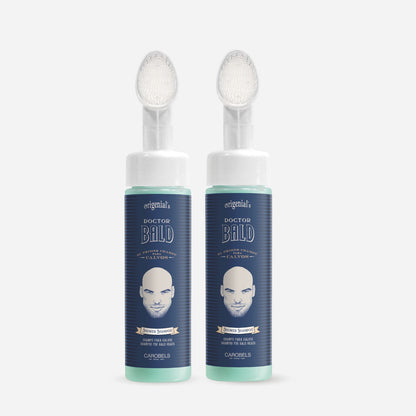 Pack 2x Champú para Calvos Dr. Bald