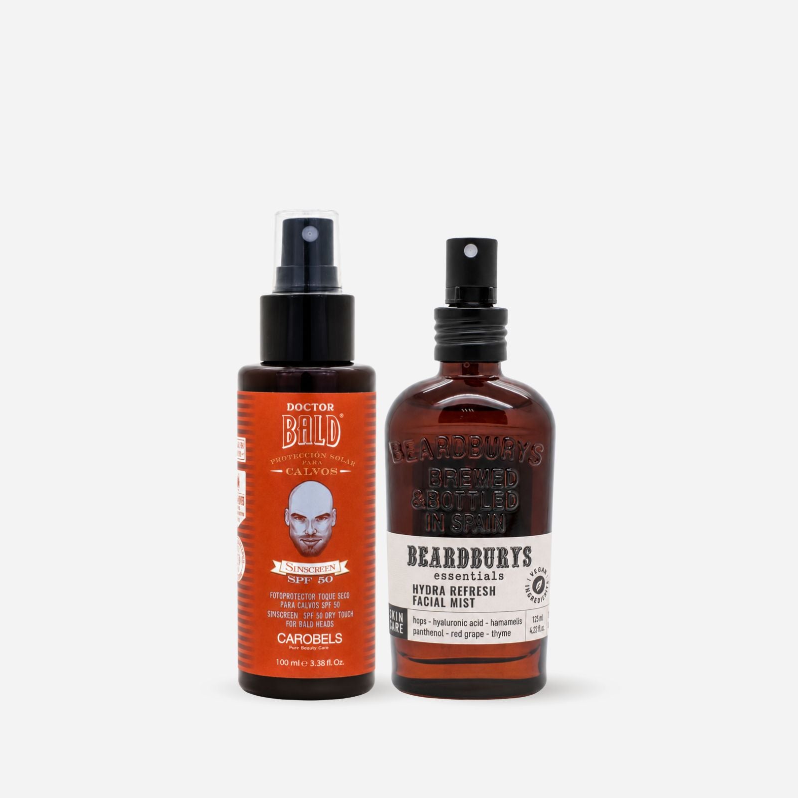Rutina Protección e Hidratación | Protector Solar SPF50 + Bruma Facial Hidratante