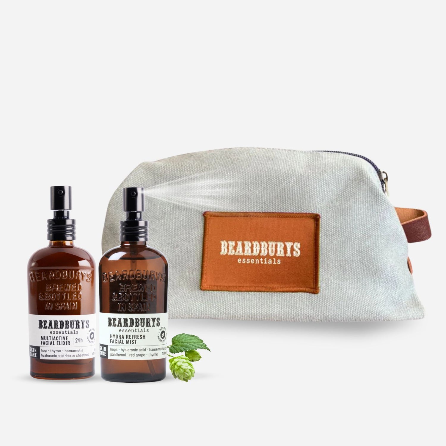 Neceser + Bruma Facial 50 ml + EXTRA (Facial/Barba/Afeitado)