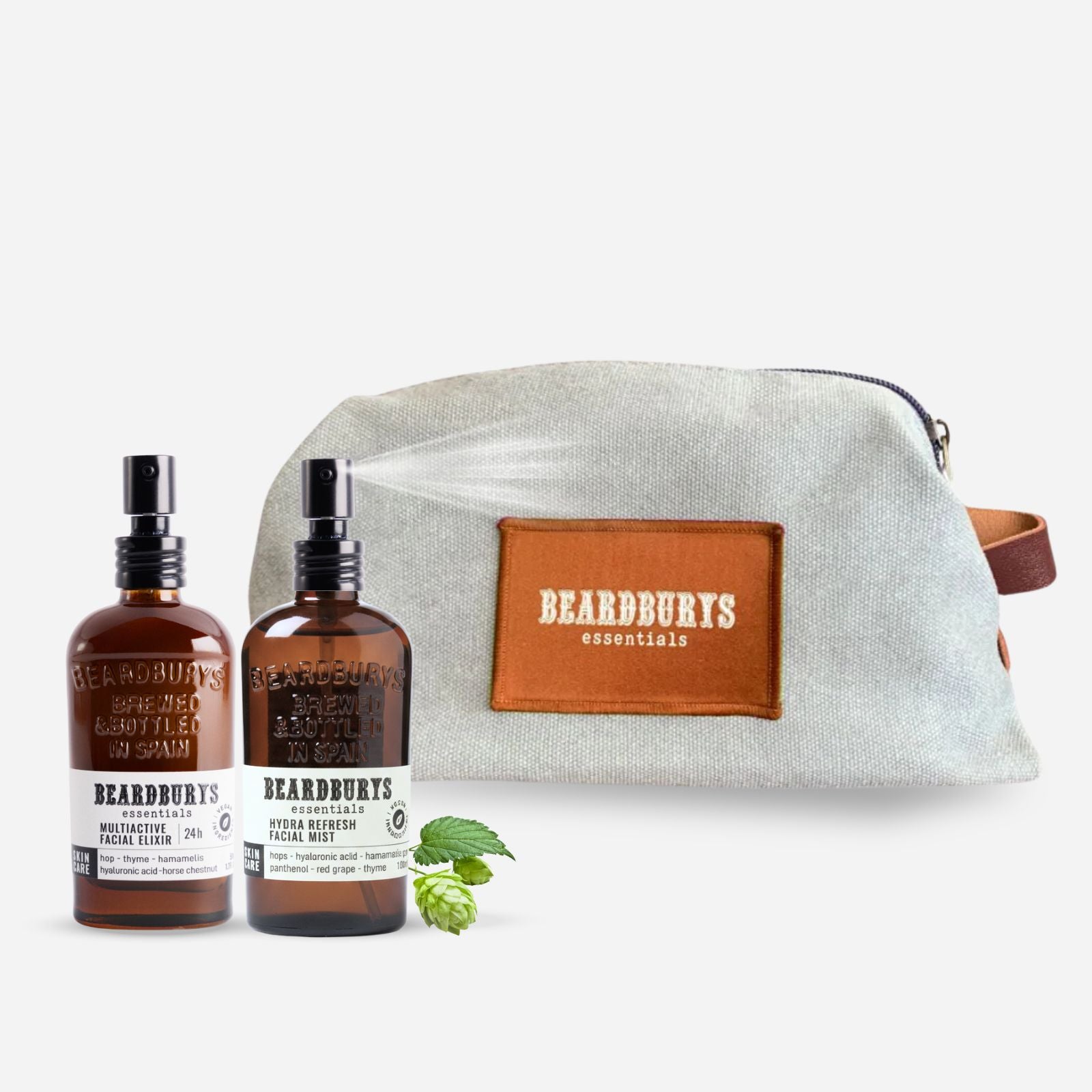 Neceser + Bruma Facial 50 ml + EXTRA (Facial/Barba/Afeitado)